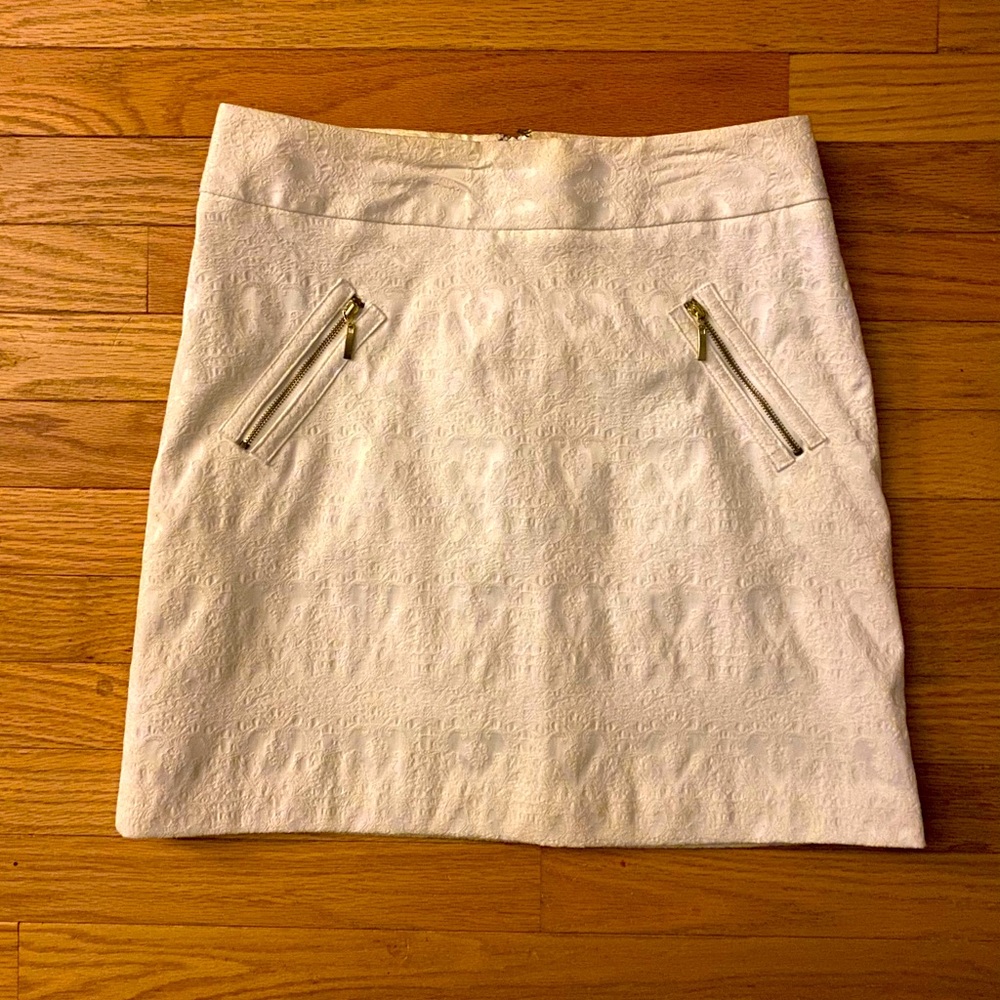 Worthington Mini Embossed Skirt